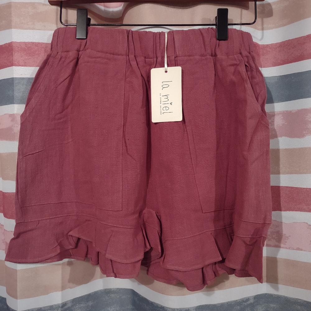 Rose La Miel Bag Shorts